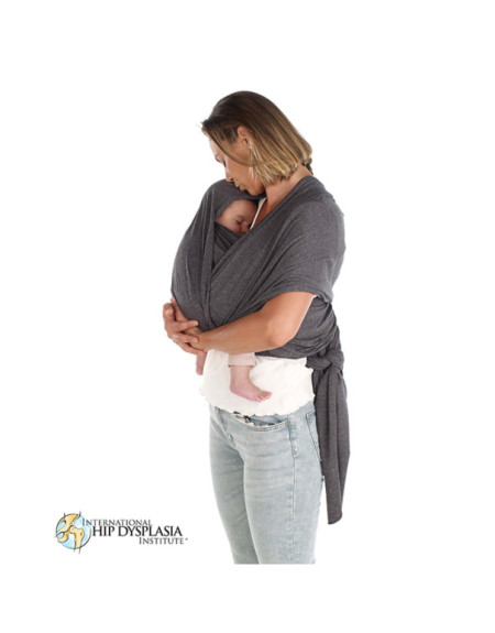 Wrap baby carrier sling with belt